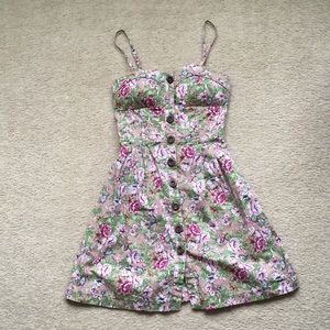 Purple snow small dress